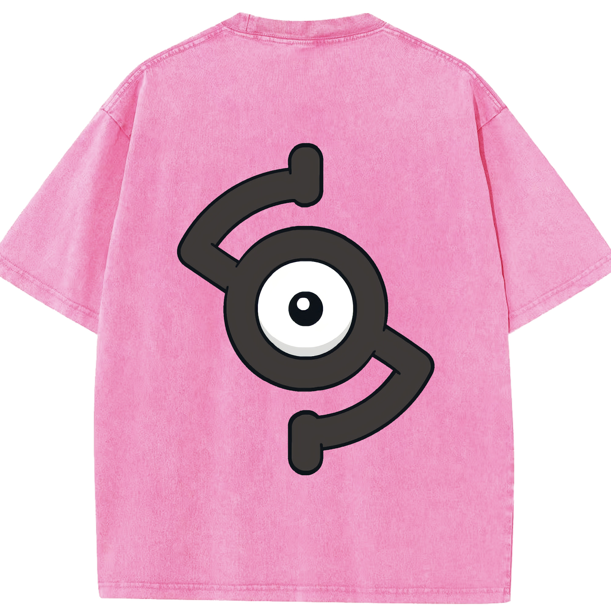 （画像用） ポケットモンスター Pokémon 綿100% ヴィンテージ風 半袖Tシャツ（背面プリント）